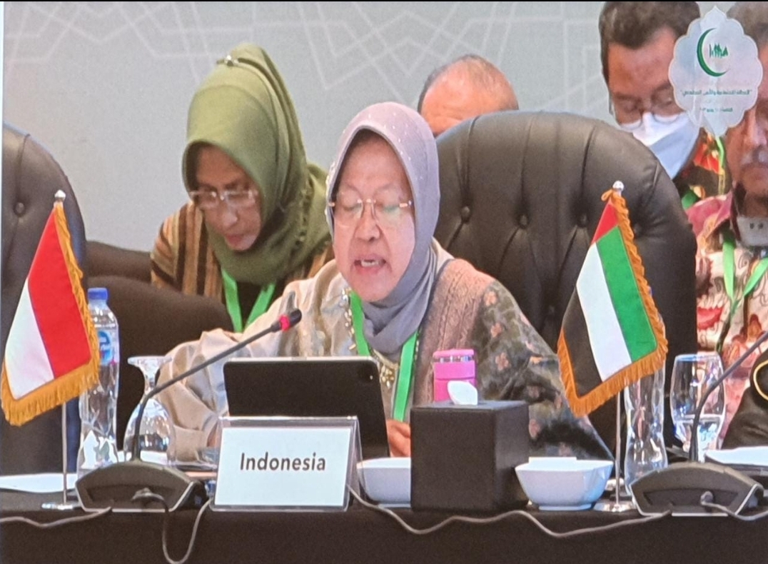 Mensos Risma Paparkan Strategi Penanganan Kemiskinan di Konferensi Menteri OKI