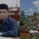 Anggota DPRD Sumut Ahmad Darwis dari Fraksi PKS (kiri) dan suasana pengosongan lahan, di Sampali, Rabu (7/6). Waspada/ist