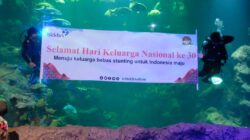 Tarik Perhatian Ribuan Pengunjung, BKKBN Sukses Gelar Sosialisasi Harganas di Sea World Ancol