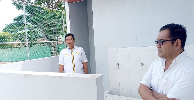 Memalukan, Pintu Toilet Dan Pintu Lapangan Tenis Baro Raya Dijarah Memalukan, Pintu Toilet Dan Pintu Lapangan Tenis Baro Raya Dijarah
