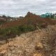 Lokasi penimbunan proyek MTQ Aceh Barat di Desa Leuhan Kecamatan Johan Pahlawan, Kamis (8/6).(Waspada/Ist)