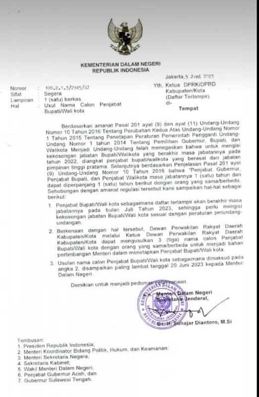 Pj Bupati Simeulue: Pengusulan Kembali Penjabat KDh Adalah Regulasi Pj Bupati Simeulue: Pengusulan Kembali Penjabat KDh Adalah Regulasi