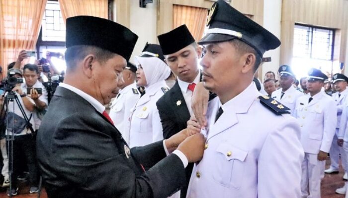 Lantik 248 Pangulu, Ini Pesan Bupati Simalungun