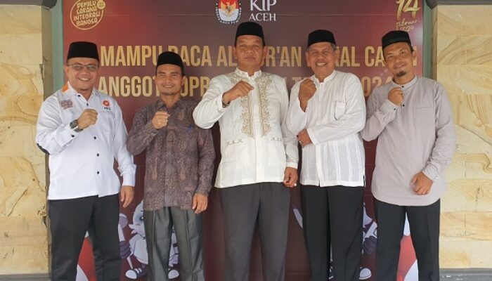 Sejumlah Bacaleg DPRA Dapil Simeulue Sudah Uji Mampu Baca Alquran