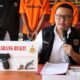 Satuan Reskrim Polres Aceh Utara mengungkap kasus pidana kepemilikan senjata api yang menjerat dua tersangka, warga Geulanggang Baro Kecamatan Lapang, Aceh Utara. Yakni SB,32, dan H ,44. (Waspada/ist