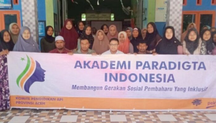 Camat Kembang Tanjong Resmikan Kelas Akademi Paradigta