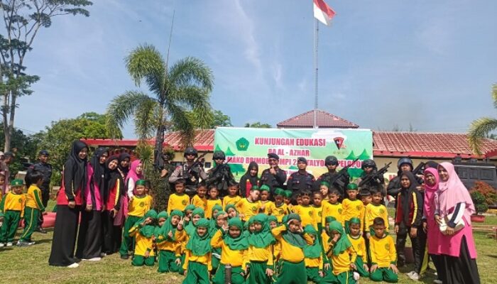 Brimob Edukasi Siswa TK Al-Azhar Langsa