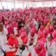 Belasan ribu jamaah hadiri tabligh akbar pengajian muslimah Dambaan. Waspada/ist