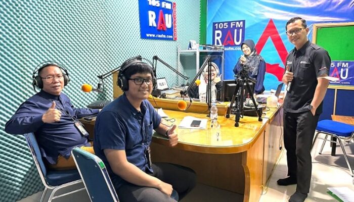 BPJamsostek Sidimpuan Kampanye Perlindungan Sosial Lewat Radio