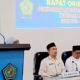 Pj Bupati Pidie Ir Wahyudi Adisiswanto MSI, pada acara Rapat Orientasi Penyusunan Rancangan Awal, Rencana Pembangunan Jangka Panjang Daerah (RPJPD) 2025-2045, Jumat (16/6). Waspada/Muhammad Riza