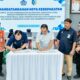 BUPATI Batubara Ir.H.Zahir, M.AP pada penandatanganan kerjasama pembinaan pengelolaan keuangan daerah dengan Kementerian Keuangan RI Direktorat Jenderal Perbendaharaan Kantor Wilayah Sumut. Waspada/Iwan Has