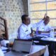 Penjabat Bupati Aceh Utara Azwardi, AP, MSi Rabu (7/6) pagi, Pimpin Rapat Pimpinan Khusus (Rapimsus) untuk mengevaluasi realisasi fisik dan keuangan pelaksanaan APBK tahun 2023, hingga posisi 31 Mei 2023. Kegiatan itu berlangsung di salah satu Caffe di Gunung, Nisam Antara. Waspada/Ist
