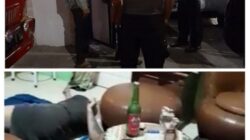 Wanita dengan tato di lengan kiri ditemukan meninggal dunia di rumah kontrakannya di Desa Aruan, Kec.Laguboti, Kab. Toba, Rabu (7/6) sekira pukul 00.30 WIB. Waspada/Ist