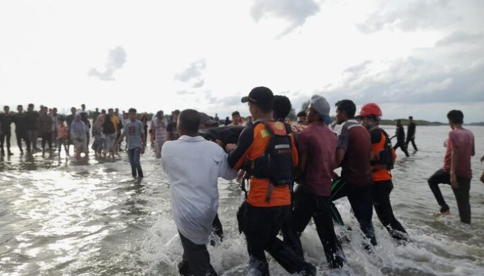 Satu Korban Tenggelam Di Kuala Paret Ditemukan Meninggal