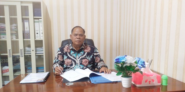 Ketua Fraksi NasDem DPRD Deliserdang Bongotan Siburian. (Waspada/Edward Limbong).