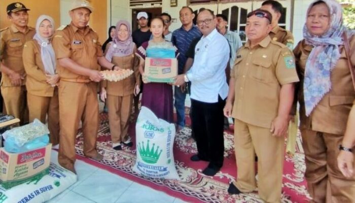 Korban Puting Beliung Dapat Bantuan Pemkab Simalungun