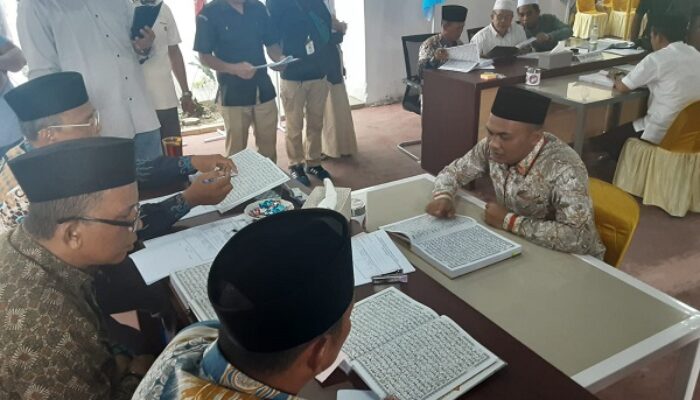 428 Bacaleg DPRK Agara Ikuti Uji Mampu Baca Alquran