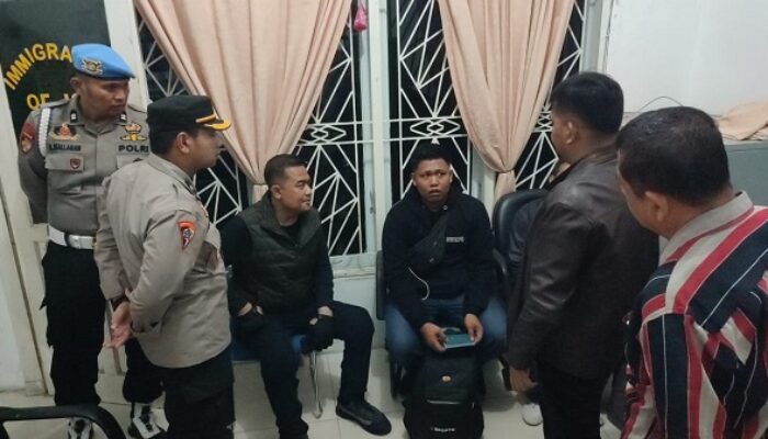 Cegah TPPO, Polres T.Balai Bersama Imigrasi Periksa Dokumen Penumpang Ferry