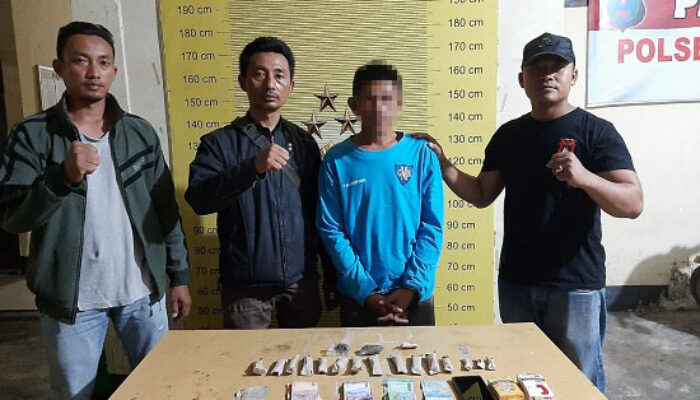 Tersangka Pengedar Ganja Dibekuk Di Barumun Tengah