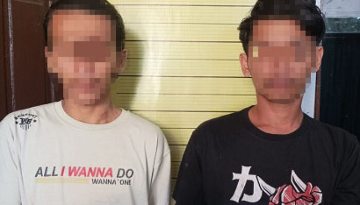 Dua Tersangka Pengguna Narkoba Dibekuk Polres Taput