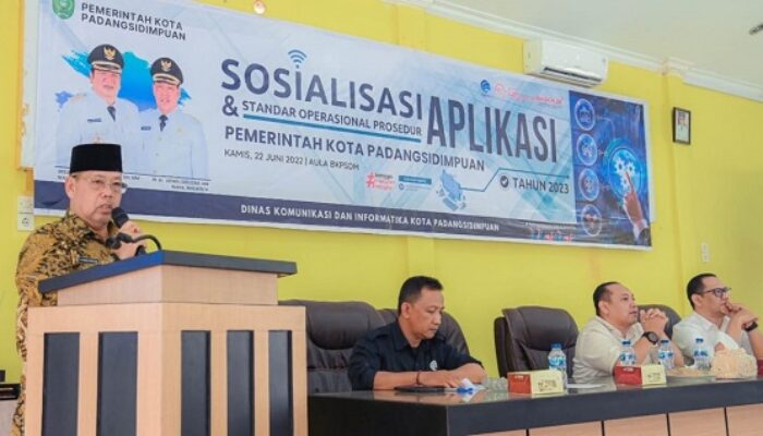 Diskominfo Padangsidimpuan Sosialisasikan SOP Aplikasi