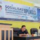 Wakil Wali Kota Padangsidimpuan Ir.Arwin Siregar saat membuka acara sosialisasi SOP Aplikasi di Aula BKPSDM, Jl. HT. Rizal Nurdin, Palampat, Padangsidimpuan, Kamis (22/6).Waspada/ist.