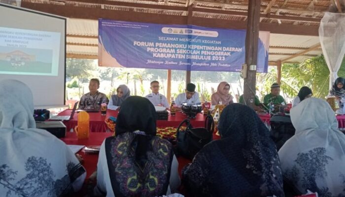 Sekolah Penggerak Simeulue Ikuti Diskusi Dan Pelatihan PSP