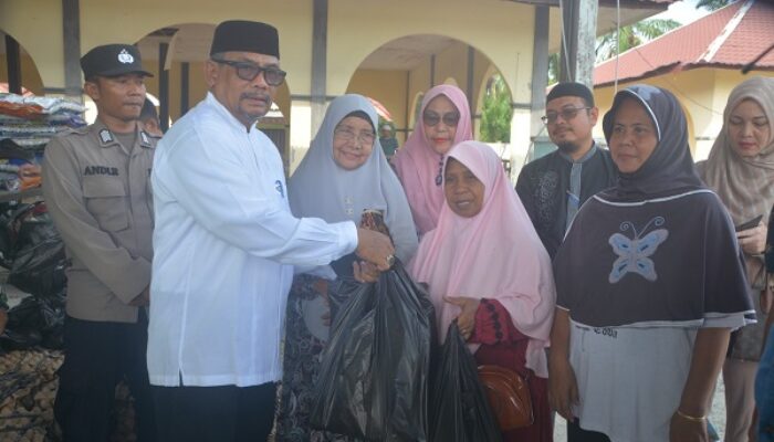 Pj Wali Kota Langsa Tinjau Pasar Murah