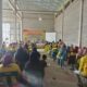 Petani warga Kecamatan Bambel, Aceh Tenggara dibekali ilmu cara mengatasi kelangkaan pupuk melalui Bimbingan teknis (Bimtek) yang di selenggarakan Kementerian Pertanian (Kementan) Repulik Indonesia, Minggu (25/6). Waspada/Ist.