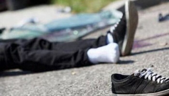 Mobil Fortuner Tabrak Lari Pemuda Di Sungai Raya