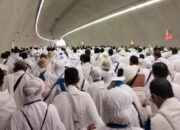 Terhambat Di Muzdalifah, Kini Calhaj Labura Bersiap Laksanakan Tawaf
