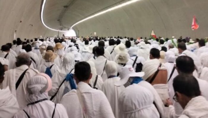 Terhambat Di Muzdalifah, Kini Calhaj Labura Bersiap Laksanakan Tawaf