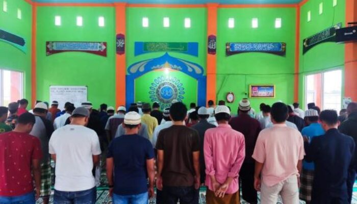 Rutan Kelas IIB Humbahas Shalat Iduladha