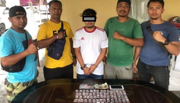 Polres Simalungun Tangkap Pengedar 67 Paket Sabu