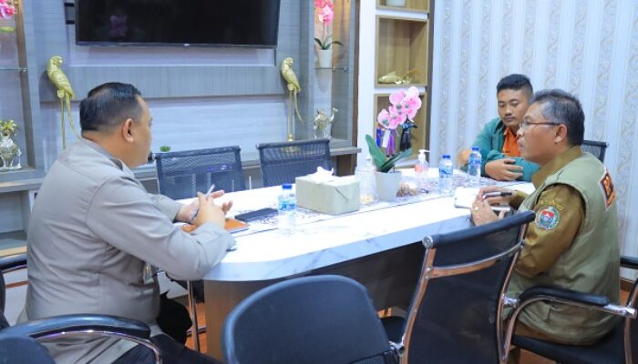 Pemkab Humbahas Dan Polres Mantapkan Siaga Bencana