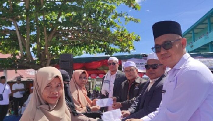 BAZNAS Palas Bantu Guru Tahfidz Al-Qur’an