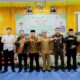 Pj. Bupati Aceh Tamiang, Meurah Budiman, Ketua DPRK Aceh Tamiang, Suprianto, Wakil Ketua DPRK Aceh Tamiang, Fadlon berposes bersama unsur Forkompinda Aceh Tamiang dan undangan lainnya pada acara rembuk Stunting di DPRK Aceh Tamiang, Selasa (30/5).Waspada/Ist