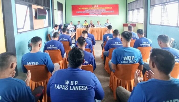 Lapas Bersama SMKN 2 Langsa Berikan Pelatihan Teknik AC Ke WBP
