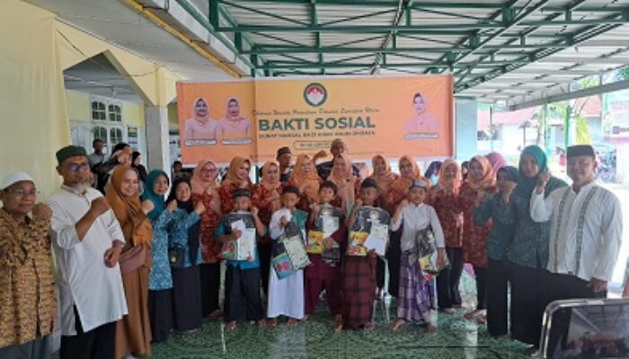 Wujud Kepedulian, Dharma Wanita Persatuan Provsu Kembali Gelar Sunatan Massal