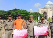 Satpol PP Langsa Juara Sepakbola Dan  Voli