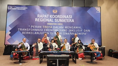 Kawal Transformasi Ekonomi, Kanwil DJPb Sumut Gelar Rakoreg Sumatera Semester I Tahun 2023