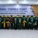 REKTOR UINSU Prof Dr Nurhayati, MAg foto bersama para guru besar dan anggota Senat UINSU. Waspada/Ist