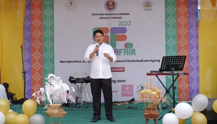 Di SMASBA Fair, Prof.Ridha Dharmajaya Jadi Pembicara