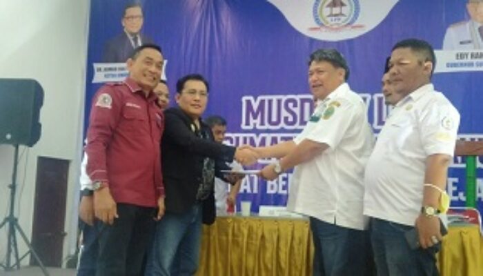 Rolel Harahap Resmi Pimpin DPD LPM Sumatera Utara