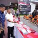 WALIKOTA MEDAN Bobby Nasution menghadiri Presrilis Pengungkapan Kasus Kejahatan Jalanan di Kota Medan di halaman Polrestabes Medan, Kamis (22/6). Waspada/Ist