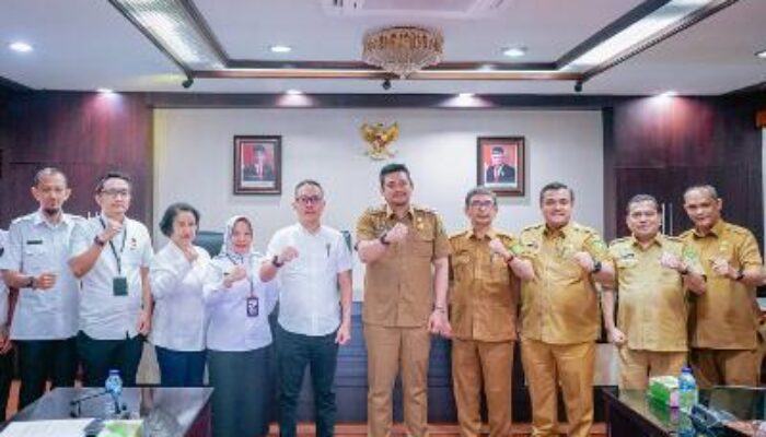 Penambahan 20.000 Bidang Pensertifikatan Tanah, Bobby Nasution Minta Camat & Lurah Bantu Kantor Pertanahan