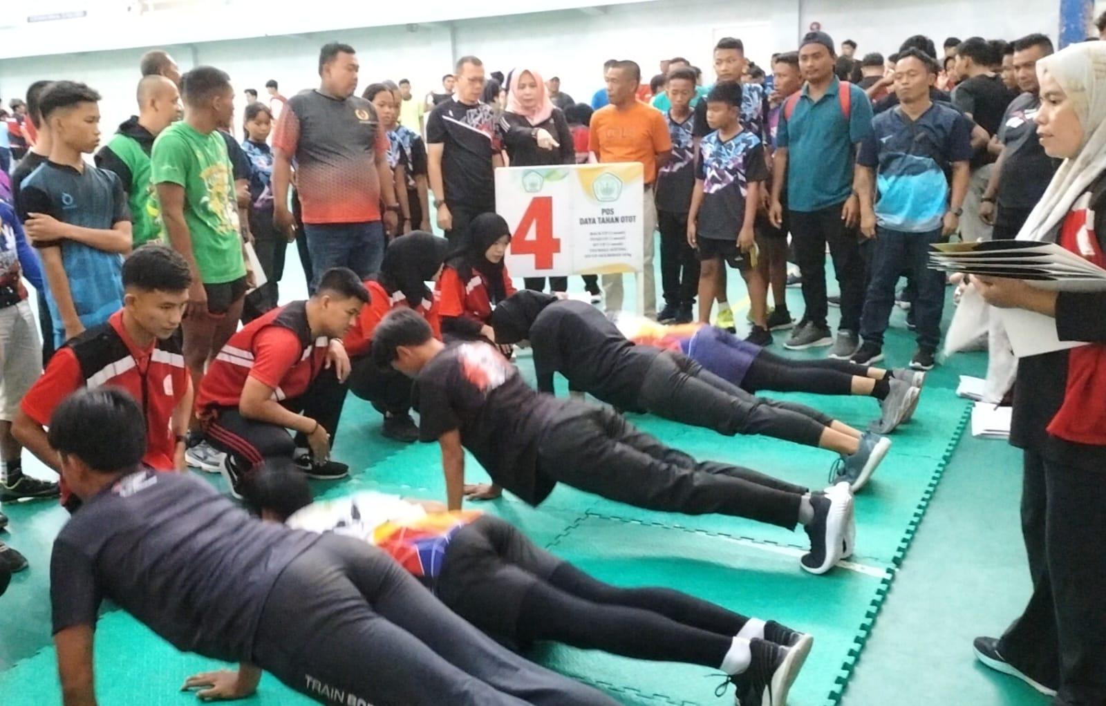 KONI Binjai Tes Fisik 160 Atlet