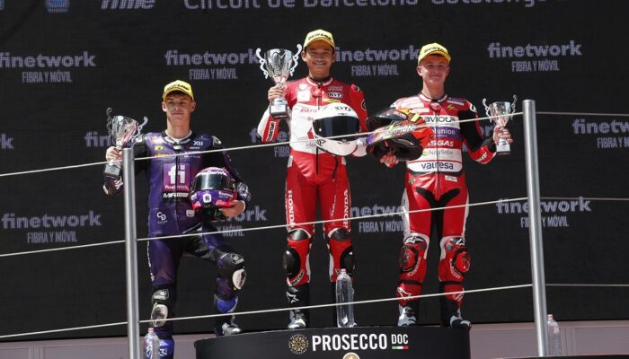 Pebalap Astra Honda Fadillah Arbi Cetak Sejarah