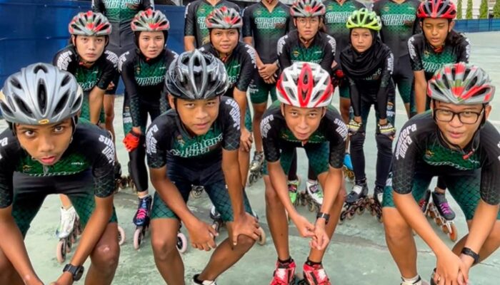 Sepatu Roda Sumut Tak Muluk-muluk