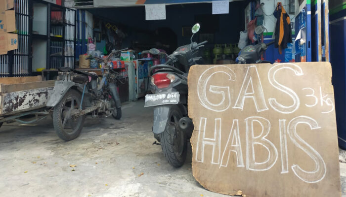 LPG 3KG Di Medan Langka, Harga Di Pedagang Rp30 Ribu/Tabung